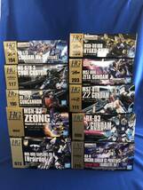 内袋未開封未組立ガンプラ 百式 ゼータガンダム フライルー グフカスタム ZZ ν マークⅡ フェネクス ガンキャノン ジオングなど10点セット_画像1