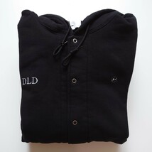 新品 Lサイズ FRAGMENT × DaliaDee SNAPHOODIE BLACK フラグメント パーカー 黒 ブラック フーディー Fragment Design 日本製_画像3