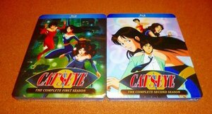 新品BD 【CAT'S EYE キャッツ・アイ】第1+2期　全73話セット！国内プレイヤーOK 北米版ブルーレイ キャッツアイ 北条司