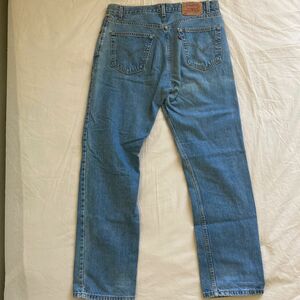 【状態◎】Levi's 505 W36 L32 インディゴ デニムパンツ