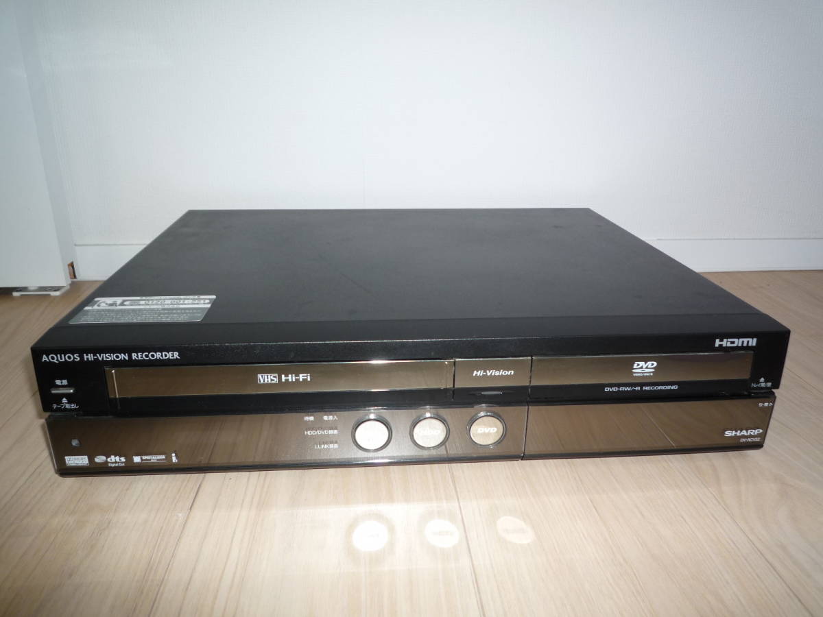シャープ AQUOS ビデオ一体型 HDD＆DVDレコーダー DV-ACV52 abitur