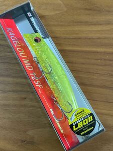 値下げ【Megabass)】KAGELOU MD 125F(カゲロウ MD 125F） 《GP YELLOW VENUS》