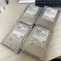 【送料無料/4枚セット】:【動作保証/AVコマンド対応】【使用0時間】TOSHIBA 3.5インチHDD SATA 500GB DT01ACA050 （10）_画像1