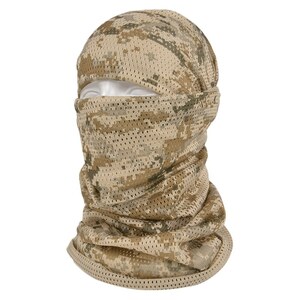  fake equipment net snaipa- veil camouflage -ju mesh scarf [ desert digital ] neck scarf |ba LaQ da net 