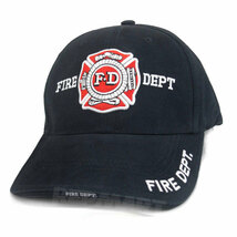 Rothco キャップ FIRE DEPT 消防 9365 ネイビーブルー O9365 | ベースボールキャップ 野球帽 メンズ_画像1
