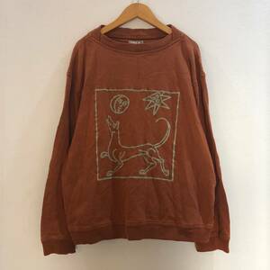 JUNKO SHIMADA/ Junko Shimada long sleeve sweatshirt Brown tea lady's M