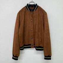 ZARA/ザラ スウェードブルゾン ブラウン 茶 レディース S_画像1