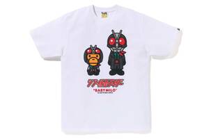 【 BAPE X SHIN KAMEN RIDER 】BABY MILO TEE」Lサイズ シン・仮面ライダー Tシャツ エイプ A BATHING APE