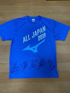 MIZUNO ミズノ 限定Tシャツ ソフトテニス サイン入り