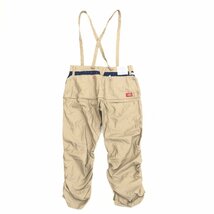 ●Dickies ディッキーズ クロップドパンツ 2点セット L ネイビー ベージュ まとめ テーパード チノパンツ 国内正規品 レディース 女性用_画像9