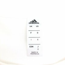 adidas アディダス CLIMALIT ロゴプリント バックプリント Tシャツ O 白 ホワイト 半袖 XL 2L LL 特大 大きいサイズ 国内正規品 メンズ_画像3