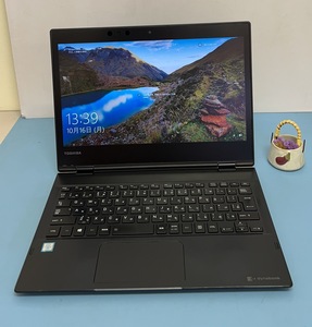  б/у ноутбук *Windows10*toshiba Core i5-7300U/2.70GHz/8GB/M.2 256GB/ Touch поддержка /14 дюймовый и больше *