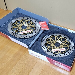 Brembo│ブレーキディスク│ZZR1100D、ZZR1200、ZX-12R、ZX-9R、ZX-7R、ZXR750R │GPZ900R 大径│ブレンボ ローター フロント│208.9737.44