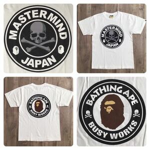 ★激レア★ Mastermind × BAPE Tシャツ Sサイズ マスターマインド a bathing ape エイプ ベイプ アベイシングエイプ MMJ Skull NIGO w2