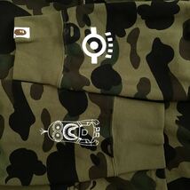 ミニオン シャーク パーカー Lサイズ a bathing ape BAPE camo MINIONS shark full zip hoodie エイプ ベイプ アベイシングエイプ z5882_画像6