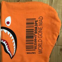 Crazy camo シャーク パーカー Sサイズ mad shark full zip hoodie a bathing ape BAPE 迷彩 エイプ ベイプ アベイシングエイプ z266_画像5