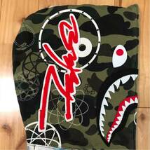 futura × ape シャーク パーカー S shark full zip hoodie bape エイプ ベイプ アベイシングエイプ ジップパーカー フューチュラ stash_画像4