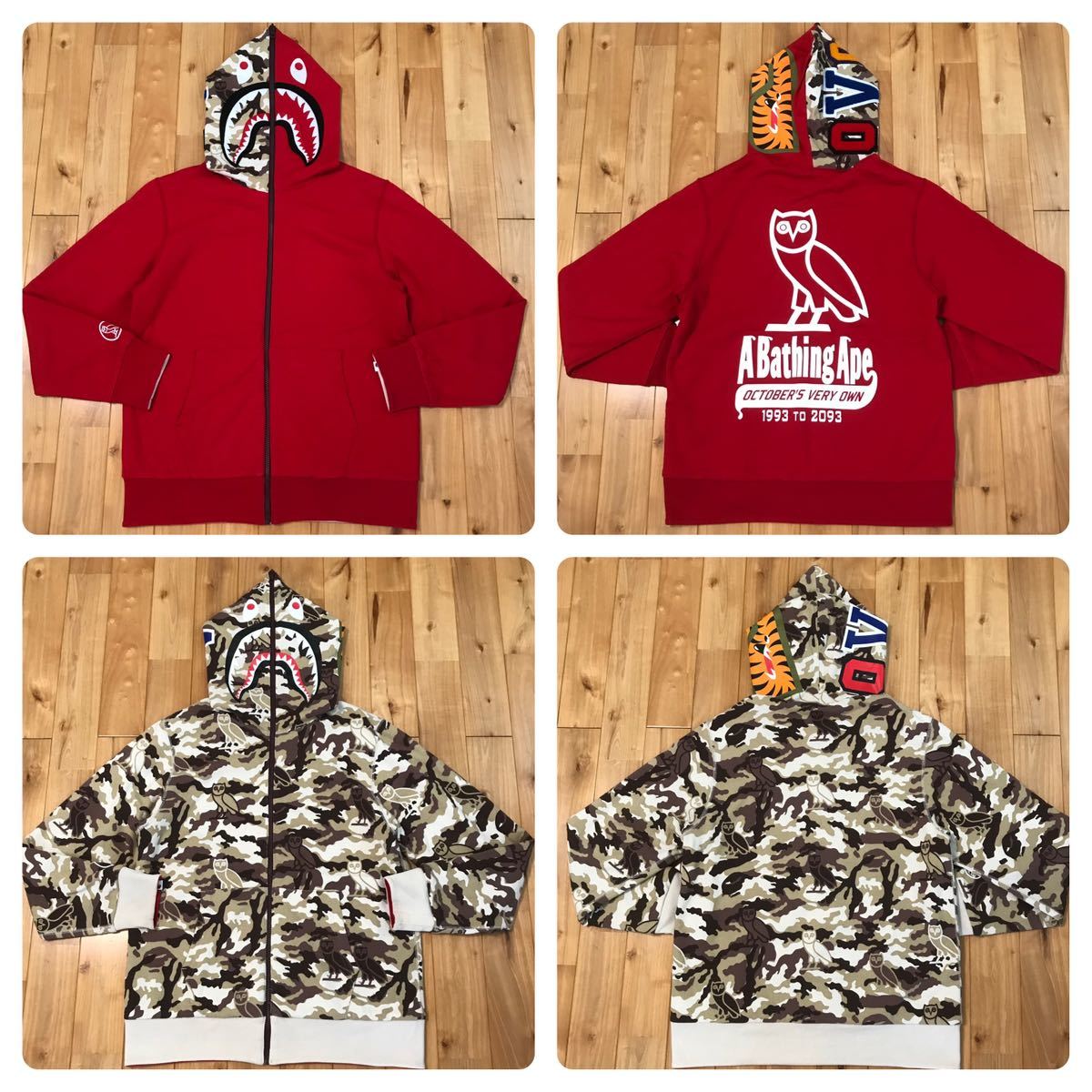 ヤフオク! -「bape shark full zip hoodie」の落札相場・落札価格