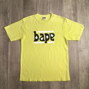 BAPE バナナ ロゴ Tシャツ Lサイズ a bathing ape banana logo エイプ ベイプ アベイシングエイプ w2