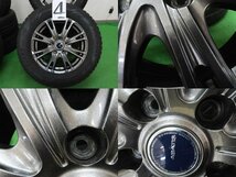 4本 社外 16インチ 6.5J +48 114.3 スタッドレス ヨコハマ アイスガード IG60 2020年 215/65R16 C-HR エスティマ オデッセイ エルグランド_画像5