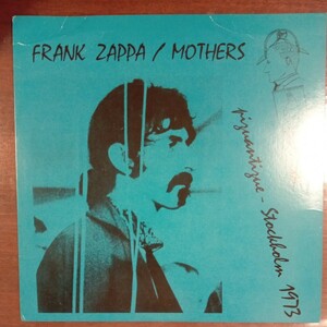 frank zappa piquantique stockholm 1973 フランク・ザッパ ライブ live analog record vinyl レコード アナログ lp 