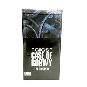 未開封品 BOΦWY CD 'GIGS' CASE OF BOφWY-THE ORIGINAL- 完全限定盤スペシャルボックス CD4枚組＋Tシャツ＋ステッカー封入 セット