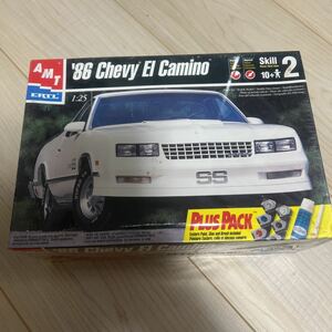 AMT ERTL 未組立 1/25 86 Chevy El Camino エルカミーノ　シボレー　プラモデル シュリンク未開封　