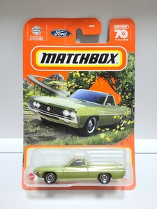 レア 同梱可 レアホイールver. マッチボックス MATCHBOX 1970 フォード ランチェロ FORD RANCHERO ホットウィール ローライダー