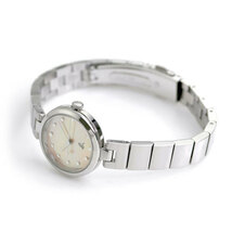アニエスベー レディース 腕時計 シンプル 3針 FCSK926 agnes b. ピンクシェル_画像4