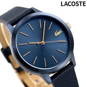 ラコステ 時計 36mm クオーツ レディース 腕時計 2001091 LACOSTE ネイビー