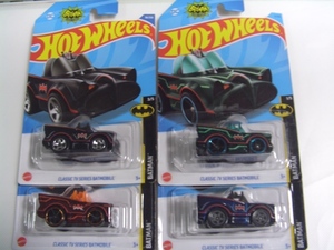 即決 CLASSIC TV SERIES BATMOBILE 4色セット