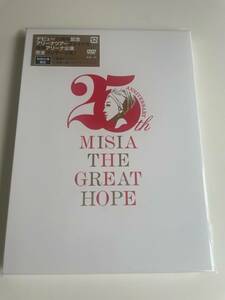 M 匿名配送 DVD 初回仕様限定 MISIA 25th Anniversary MISIA THE GREAT HOPE 4547366620696