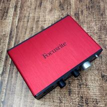 【動作確認済】FOCUSRITE オーディオインターフェース Scarlett Solo 24BIT 96KHz USB パソコン_画像3