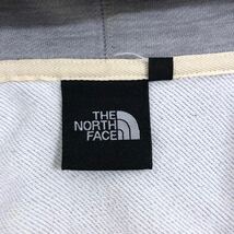 NB164 THE NORTH FACE ノースフェイス スウェット ジップアップパーカー トップス 羽織り 長袖 グレー レディース M ゴールドウイン_画像10