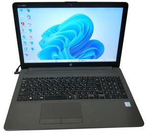 ★【驚速 HP 250 G7 i7-8565U 1.80GHz x8+8GB+SSD256GB+HDD500GB 15インチノートPC】Win11+Office2021 /HDMI/WEBカメラ■D101134