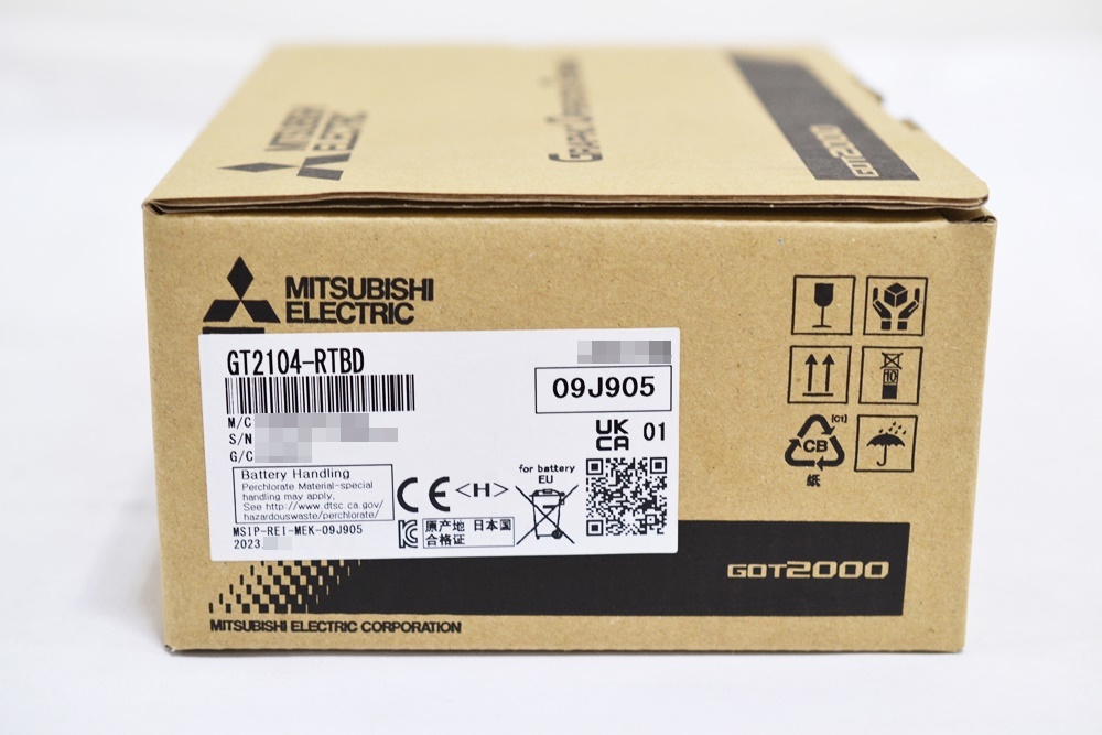 ☆未使用 三菱電機 GOT 表示器 GT2104-PMBLS (2023年製)-