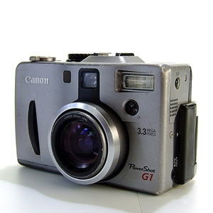 【バッテリー無】【E24エラー】Canon PowerShot G1　キャノン パワーショット 1/1.8型CCD 324万画素 最短撮影距離6cm(マクロ)