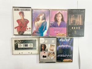 カセットテープ まとめセット中森明菜 杏里 工藤静香 光GENJI 安全地帯