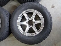 YS1540【送料無料265/65R17】サーフ プラド 2020年製 中古スタッドレスセット■17×7.5J 139.7/6H ET25■※個人宅配達不可_画像2