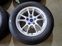 YS1559【送料無料205/65R16】カムリ アルファード エスティマなどへ 2019年製 未使用品 夏アルミセット■16×6.5J 114.3/5H ET39■_画像2