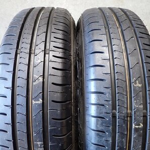 YS1589【送料無料175/70R14】ヴィッツ フィット ヤリス アクア 2019年製 中古夏アルミセット ■14×5.5J 100/4H ET42■の画像5