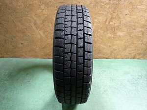 RK1108【送料無料165/65R15】1本 ダンロップ WINTERMAXX WM01 2017年製 中古スタッドレスタイヤ デリカD:2 ソリオ タフトなどへ《即決》