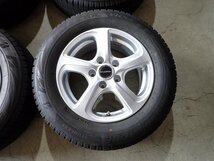 YS1627【送料無料195/65R15】VOXY セレナ ルミオン ノアなどへ 2018年製 中古スタッドレスセット■15×6J 114.3/5H ET45■_画像2