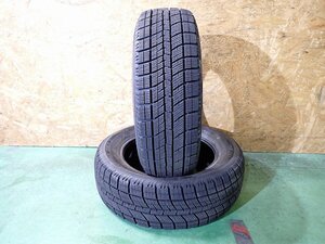 RK1169【送料無料185/60R15】2本 2022年製 ナンカン ICE ACTIVA AW-1 中古スタッドレス スイフト フィット ヤリス 《即決》