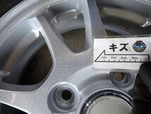 YS2134【送料無料145/80R13】モコ MRワゴン タント N-BOXなどに BS 中古スタッドレスセット ■13×4J 100/4H ET43■1円スタート_画像8