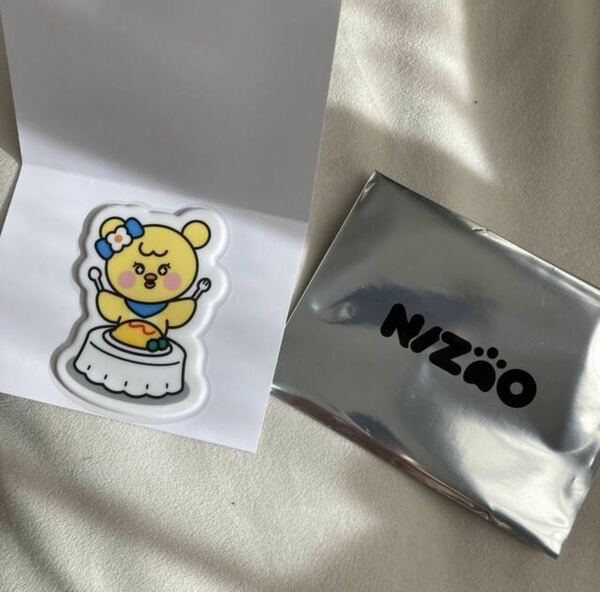 Niziu nizoo ランダムぷくぷくステッカー　リオ　リヨ