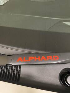 1AWR★新品★トヨタ ALPHARD アルファード 10系 20系 30系 前期 後期 全グレード対応★エンブレム ステッカー レッド サイドバイザー等