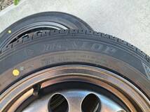 155/65R14 ダンロップEC202ノーマルタイヤ　K.Finesse ケイフィネスD12　ガンメタブラック　14インチ4.5J　PCD100　オフセット+45_画像5