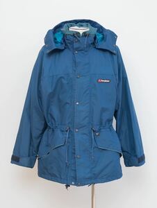 【イギリス製】90s berghaus GORE-TEX シェルジャケット ゴアテックス バーグハウス マウンテンパーカ 80s UK製 ユーロヴィンテージ