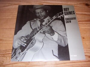 LP：ROY GAINES WITH CRUSADERS CREW ロイ・ゲインズ・ウィズ・クルセイダーズ・クルー：Pヴァイン